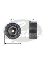 GATES T41238 Ролик приводного