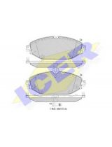 ICER 182213 Колодки дисковые