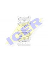 ICER 181277 Колодки дисковые