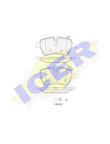 ICER 181756 Колодки дисковые