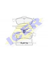 ICER 181878 Колодки дисковые