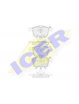 ICER 181681 Колодки дисковые