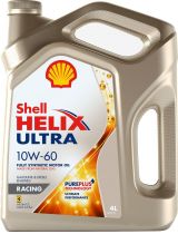 Моторное масло SHELL 550046672 Helix Ultra Racing 10W-60 4л