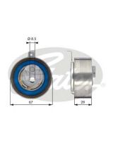 GATES T43152 Ролик натяжной ГРМ