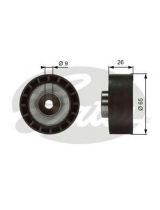 GATES T36383 Ролик