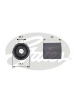 GATES T42044 Ролик обводной ГРМ