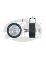 GATES T36322 Ролик