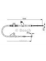 BOSCH 1 987 482 275 Трос ручного тормоза