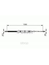 BOSCH 1 987 477 806 Трос ручного тормоза левый+правый