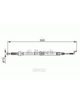 BOSCH 1 987 477 706 Трос ручного тормоза левый+правый