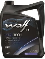 Моторное масло WOLF 21116/4 VitalTech 5W-40 PI C3 4л