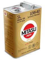 Моторное масло MITASU MJ-124-4 MOTOR OIL SL 10W-40 4л