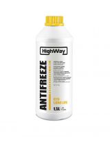 Антифриз HighWay 10025 ANTIFREEZE концентрат желтый 1,5л
