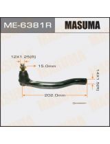Masuma ME-6381R Наконечник рулевой тяги правый