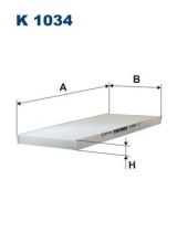 FILTRON K 1034 Фильтра салонный