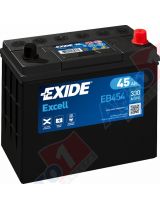 EXIDE Аккумулятор Excell EB454 300А (45 А/ч)