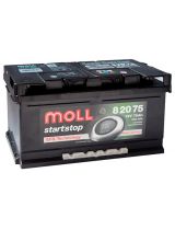 MOLL Аккумулятор start|stop EFB 82075 760А (75 А/ч)