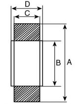 CARGO 140301 Подшипник компрессора кондиционера
