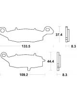 TRW MCB682SV Колодки дисковые передние