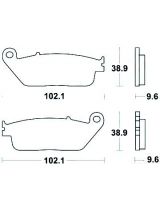 TRW MCB599 Колодки дисковые передние