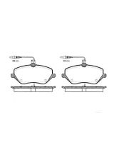 Stellox 1112 004-SX Колодки дисковые передние