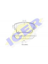ICER 182062 Колодки дисковые