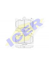 ICER 182059 Колодки дисковые