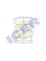 ICER 182151 Колодки дисковые