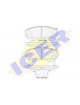 ICER 182140 Колодки дисковые