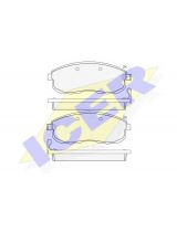 ICER 181882-200 Колодки дисковые