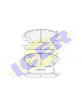ICER 182171 Колодки дисковые