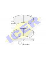 ICER 141836-203 Колодки дисковые