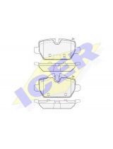 ICER 182008 Колодки дисковые