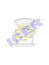 ICER 181906 Колодки дисковые