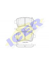 ICER 181933 Колодки дисковые