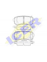 ICER 181955 Колодки дисковые