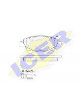 ICER 181649-701 Колодки дисковые