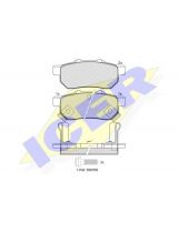 ICER 181024 Колодки дисковые