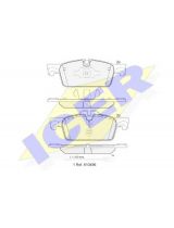 ICER 182021 Колодки дисковые