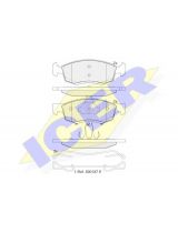 ICER 181924 Колодки дисковые