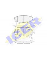 ICER 181892 Колодки дисковые