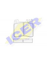 ICER 180975 Колодки дисковые