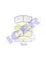 ICER 181701 Колодки дисковые