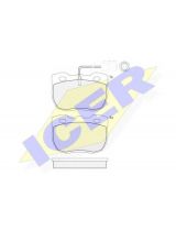 ICER 140839 Колодки дисковые