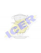 ICER 181866 Колодки дисковые передние