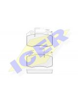 ICER 181211 Колодки дисковые