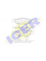ICER 181398 Колодки дисковые