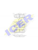 ICER 181766 Колодки дисковые
