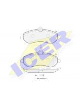 ICER 141802 Колодки дисковые