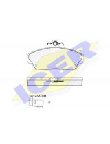 ICER 141232-701 Колодки дисковые